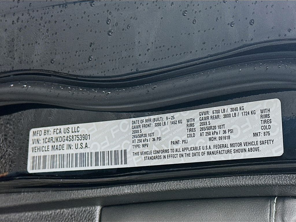 New 2025 Black Jeep Overland image 19