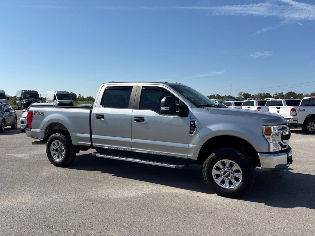 Silver Metallic 2020 Ford F-250 Super Duty Pickup Truck Four-Wheel Drive Automatic