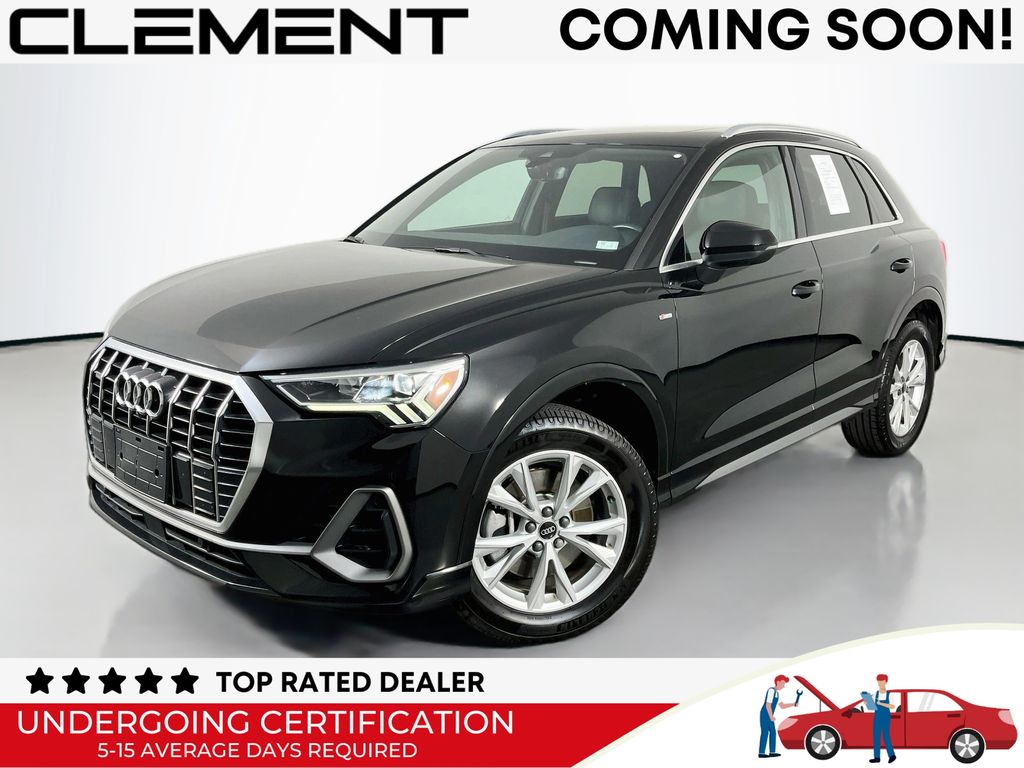 Mythos Black Metallic 2022 Audi Q3 SUV / Crossover All-Wheel Drive 8-Speed Automatic