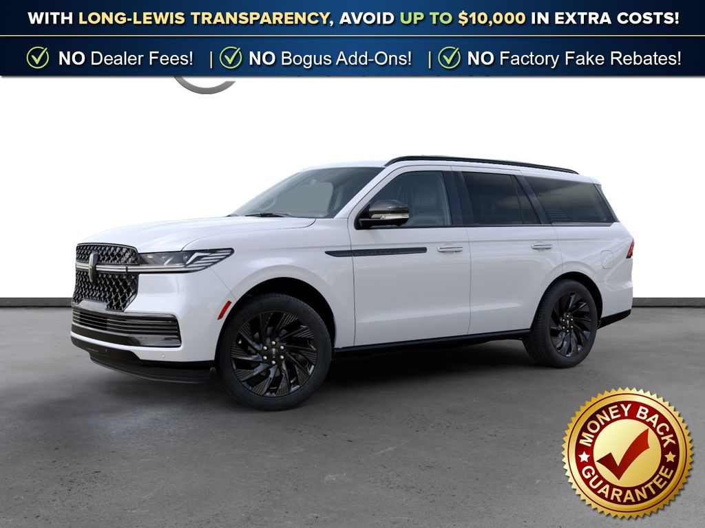 Pristine White Metallic Tri-Coat 2027 Lincoln Navigator SUV / Crossover Four-Wheel Drive Automatic