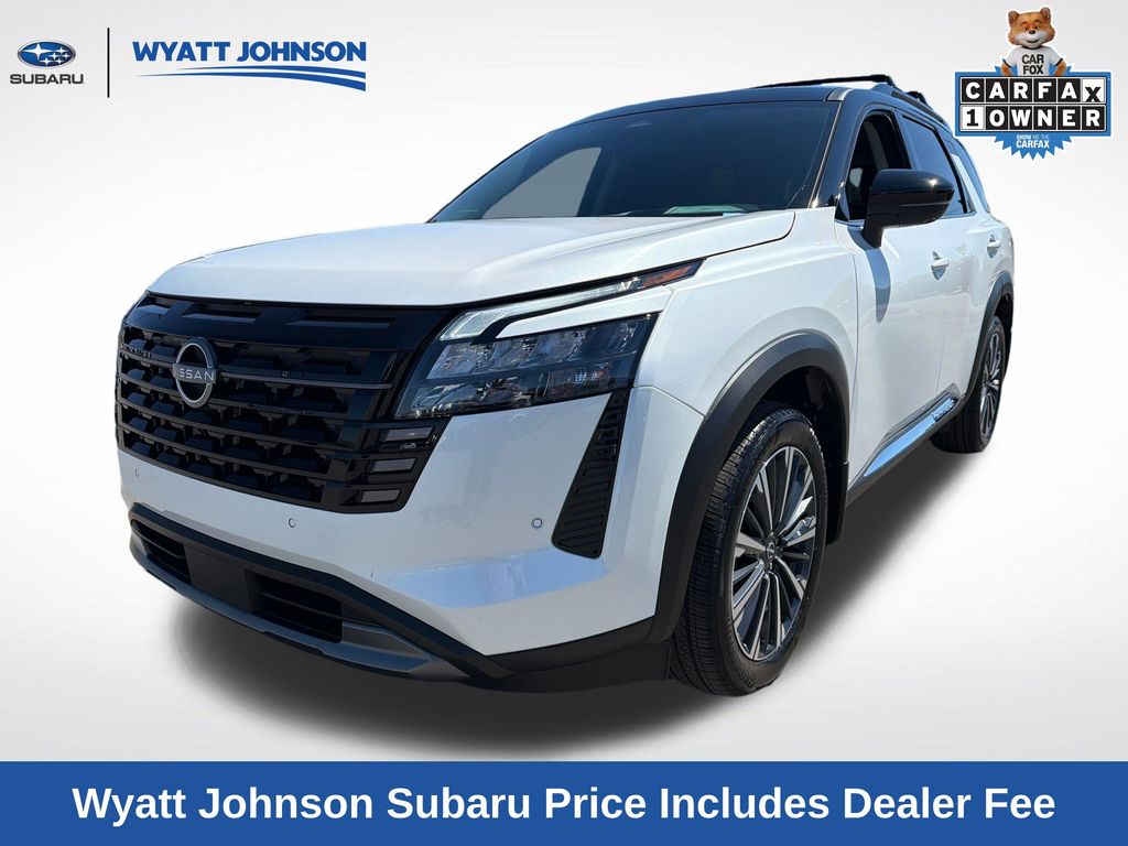 Everest White Pearl/Black 2026 Nissan Pathfinder SUV / Crossover All-Wheel Drive 9-Speed Automatic