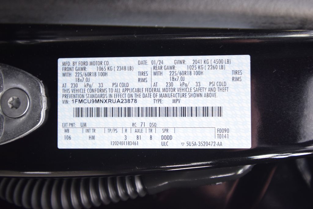 used 2024 Ford Escape car, priced at $20,500