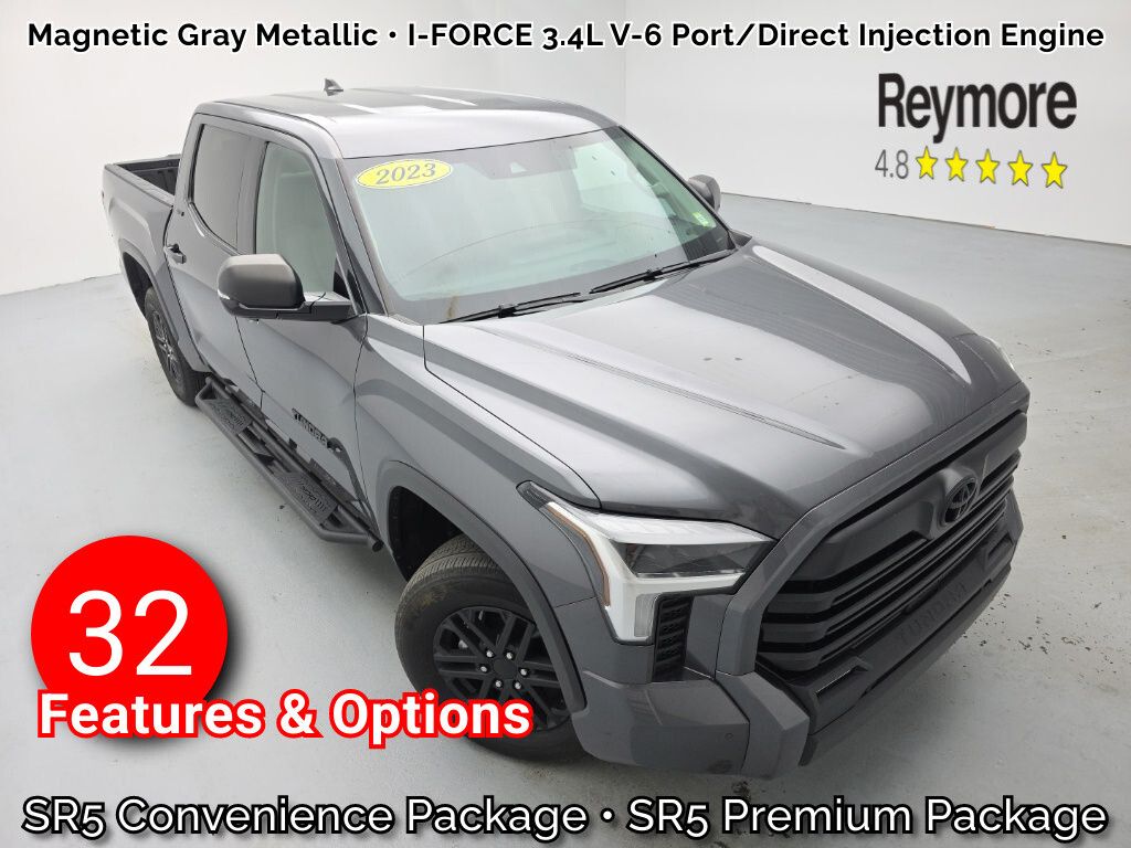 Magnetic Gray Metallic 2023 Toyota Tundra Pickup Truck Four-Wheel Drive Automatic