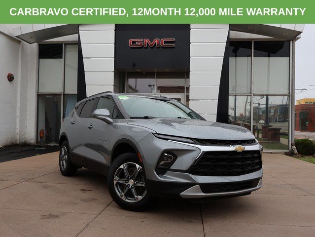 Sterling Metallic 2024 Chevrolet Blazer 2LT FWD SUV / Crossover Front-Wheel Drive 9-Speed Automatic Overdrive