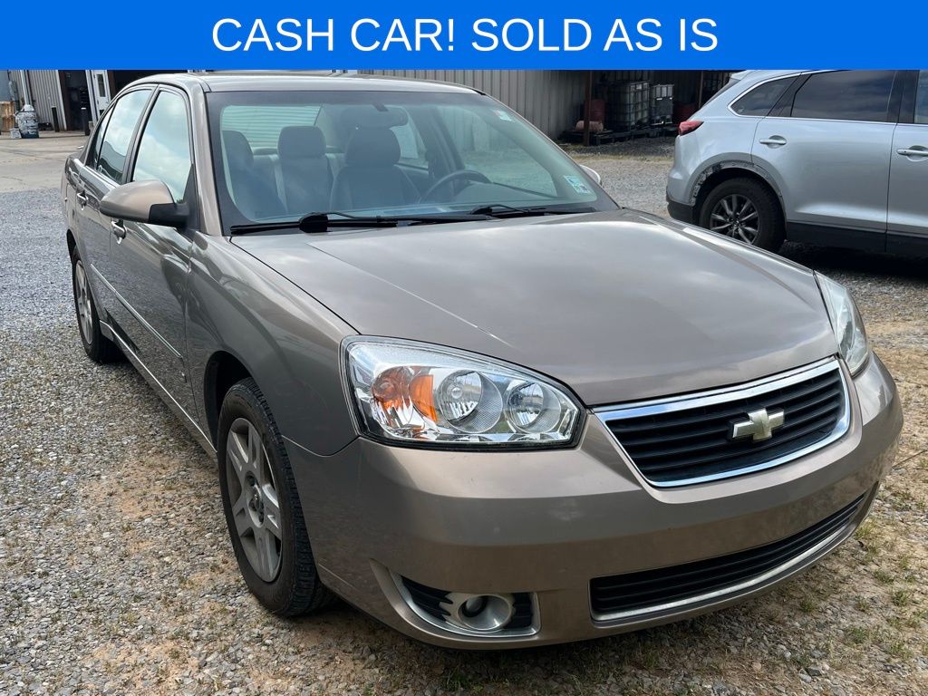 Amber Bronze Metallic 2007 Chevrolet Malibu V6 LT FWD Sedan Front-Wheel Drive 4-Speed Automatic Overdrive