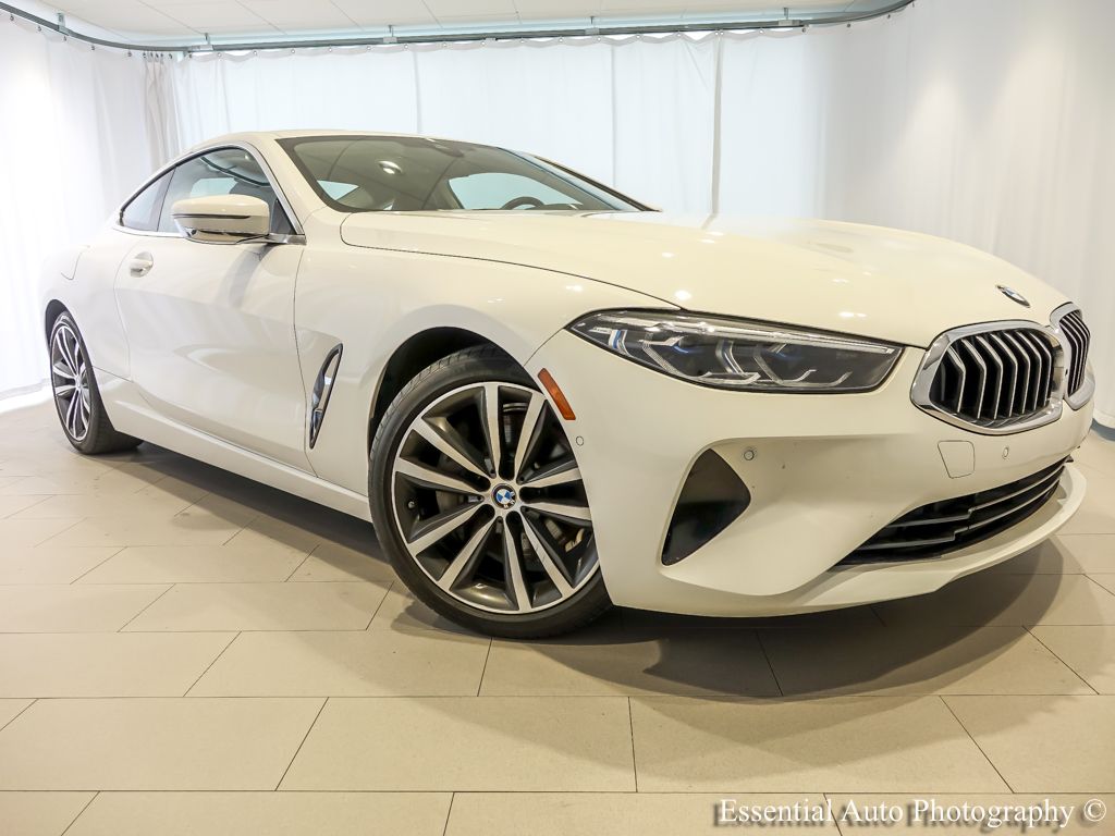 Alpine White 2020 BMW 8 Series 840i xDrive Coupe AWD Coupe All-Wheel Drive 8-Speed Automatic