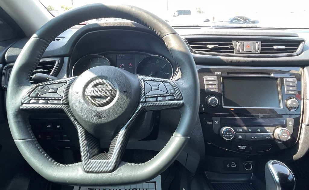 2018 Nissan Rogue SV Blue at Texan Dodge Chrysler Jeep Ram