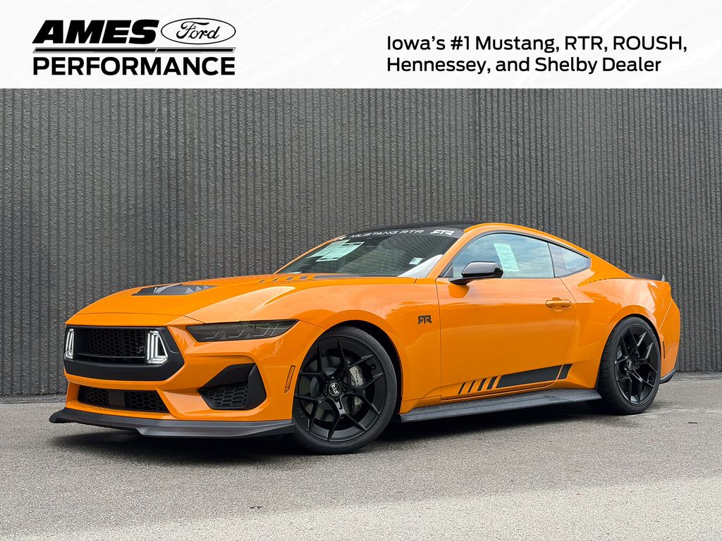 Orange Fury Metallic Tri-Coat 2026 Ford Mustang Coupe Rear-Wheel Drive 6-Speed Manual