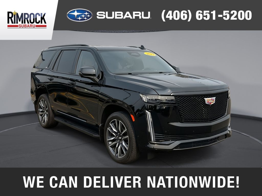 Black 2023 Cadillac Escalade SUV / Crossover Four-Wheel Drive Automatic