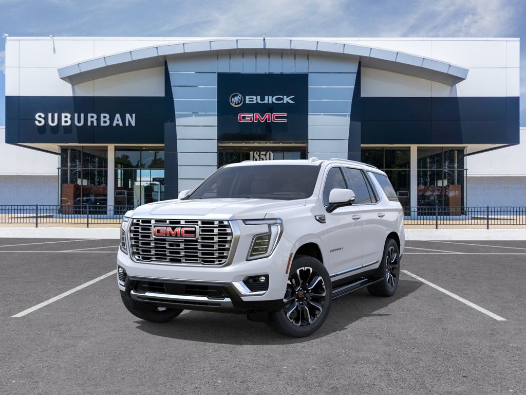 Glacier White Tricoat 2026 GMC Yukon SUV / Crossover Four-Wheel Drive 