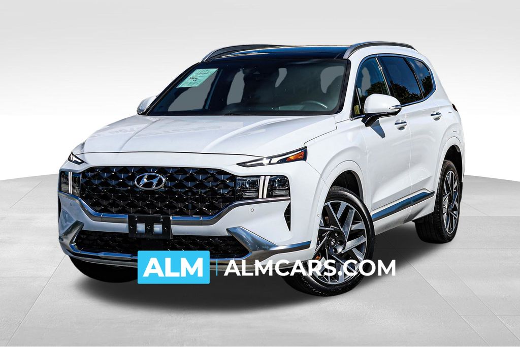 Serenity White Pearl 2023 Hyundai Santa Fe SUV / Crossover All-Wheel Drive Automatic