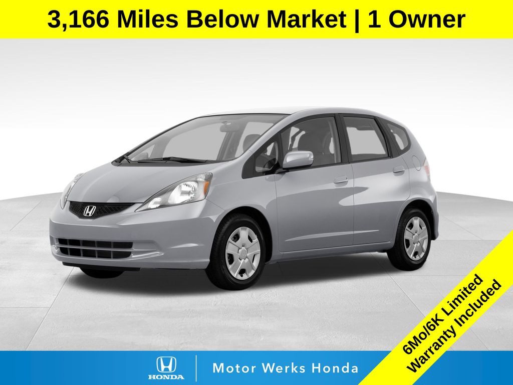 Alabaster Silver Metallic 2013 Honda Fit Base Hatchback Front-Wheel Drive 5-Speed Automatic