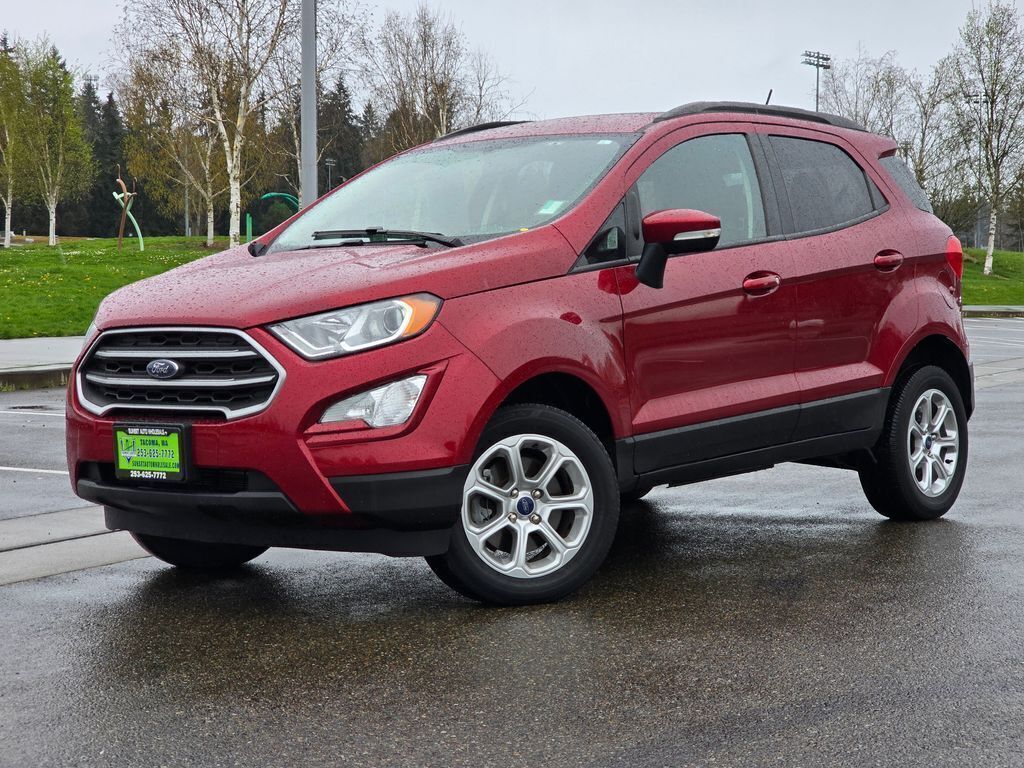 Ruby Red Metallic 2022 Ford EcoSport SUV / Crossover All-Wheel Drive 6-Speed Automatic