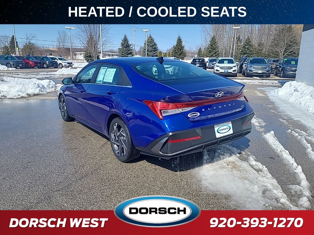 used 2025 Hyundai Elantra Hybrid car, priced at $23,904