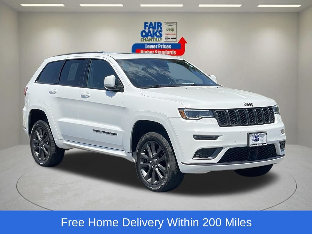 Bright White Clearcoat 2018 Jeep Grand Cherokee High Altitude 4WD SUV / Crossover Four-Wheel Drive 8-Speed Automatic