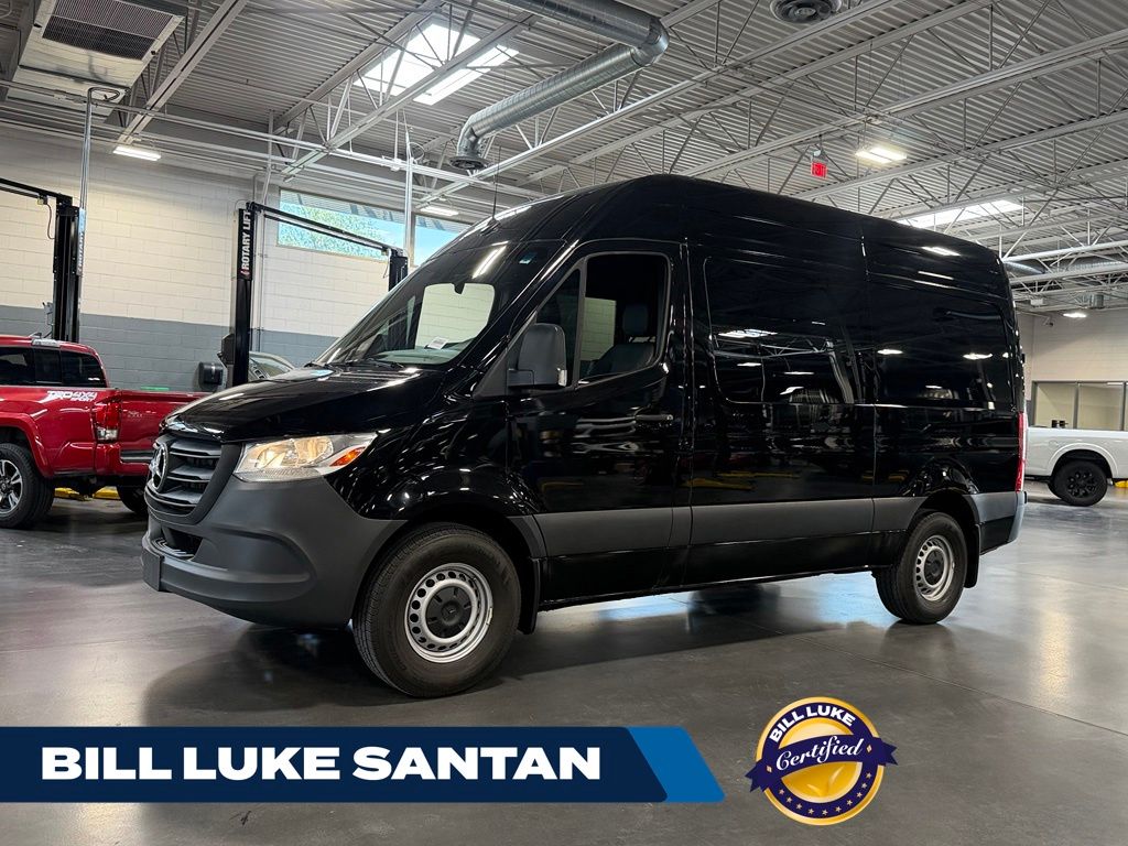 Jet Black 2025 Mercedes-Benz Sprinter Van  9-Speed Automatic