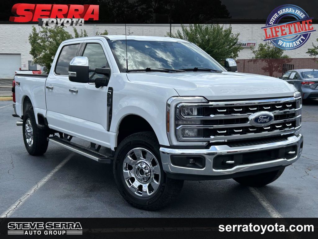Oxford White 2024 Ford F-350 Super Duty Pickup Truck Four-Wheel Drive Automatic