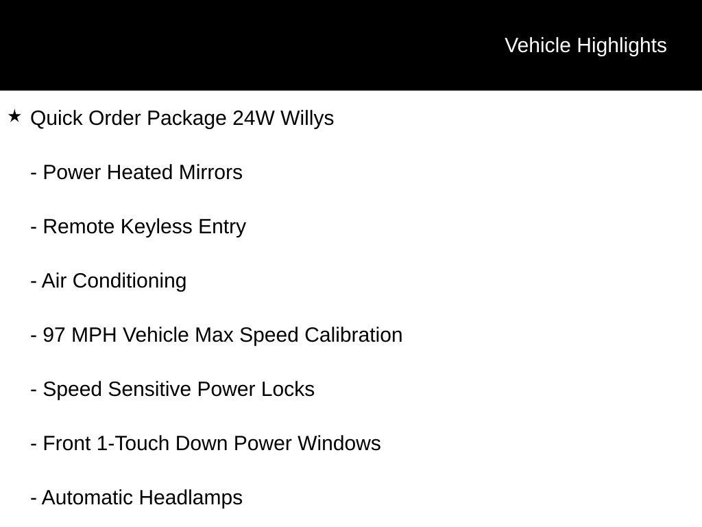 Used 2020 Jeep Wrangler SUV
