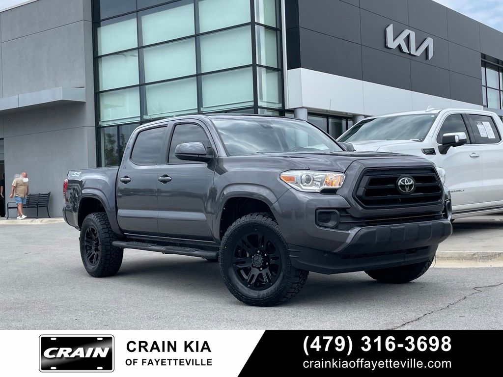 Magnetic Gray Metallic 2021 Toyota Tacoma Pickup Truck 4X2 6-Speed Automatic