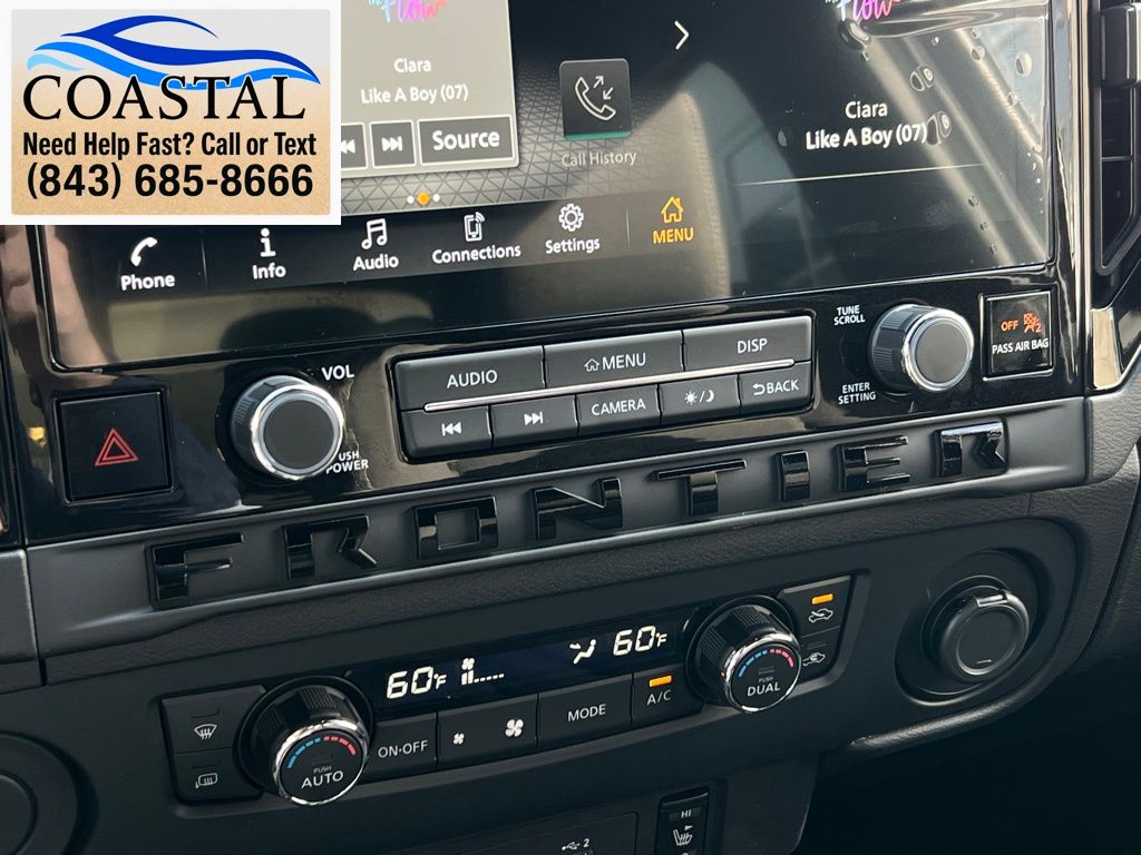 2026 Nissan Frontier SV White at Lugoff Nissan