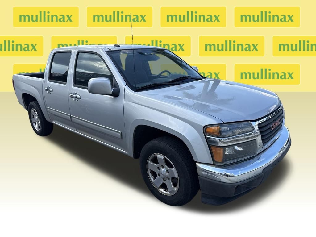 Pure Silver Metallic 2012 GMC Canyon Pickup Truck 4X2 4-Speed Automatic Overdrive