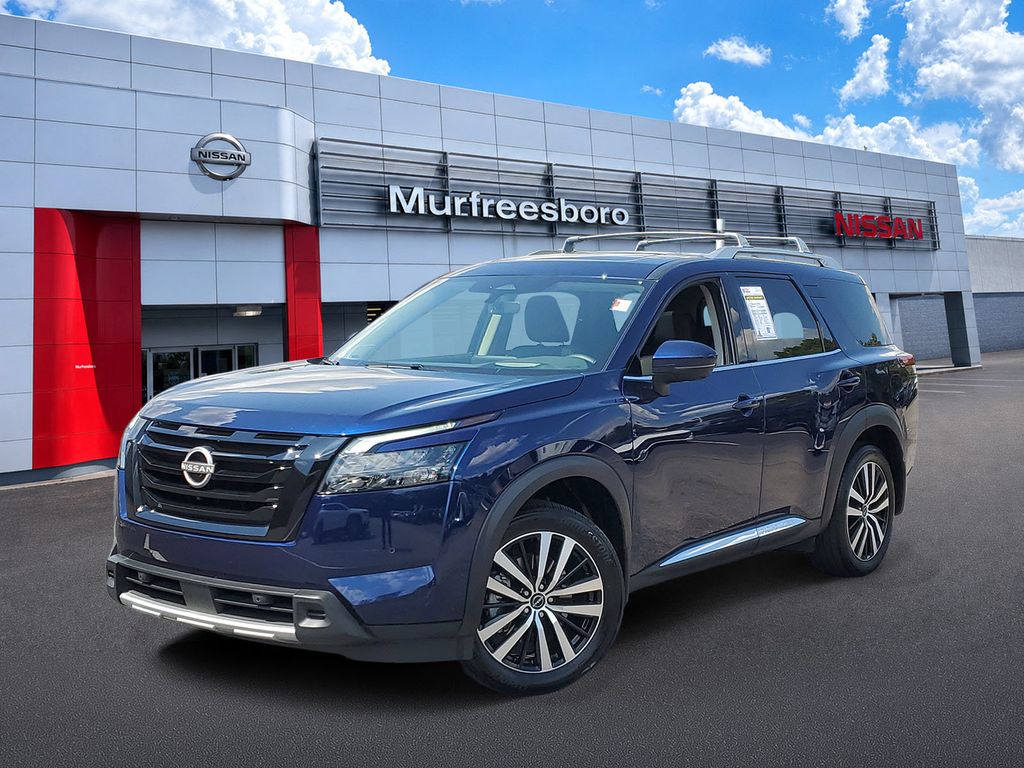 Deep Ocean Blue Pearl 2025 Nissan Pathfinder SUV / Crossover Front-Wheel Drive 9-Speed Automatic