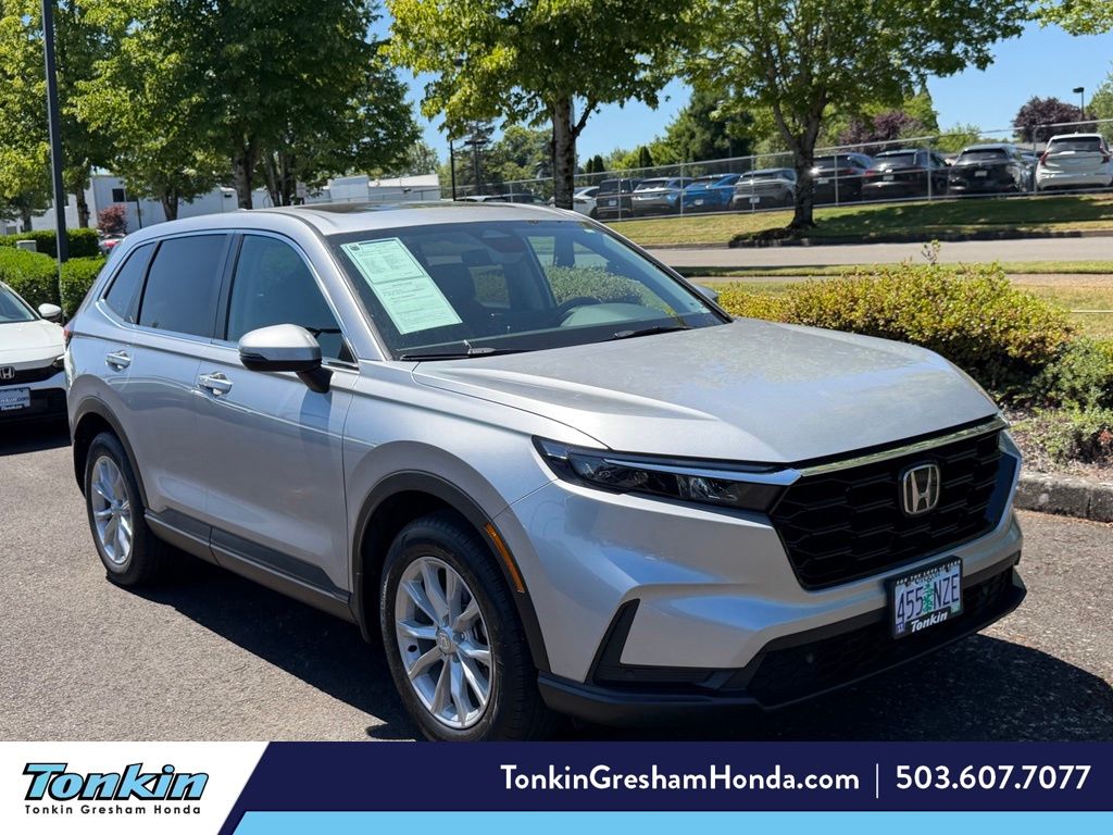 Lunar Silver Metallic 2023 Honda CR-V SUV / Crossover All-Wheel Drive Continuously Variable Transmission