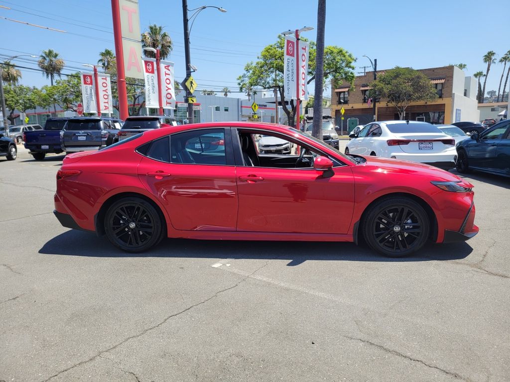 Certified Used 2025 Red Toyota SE image 4