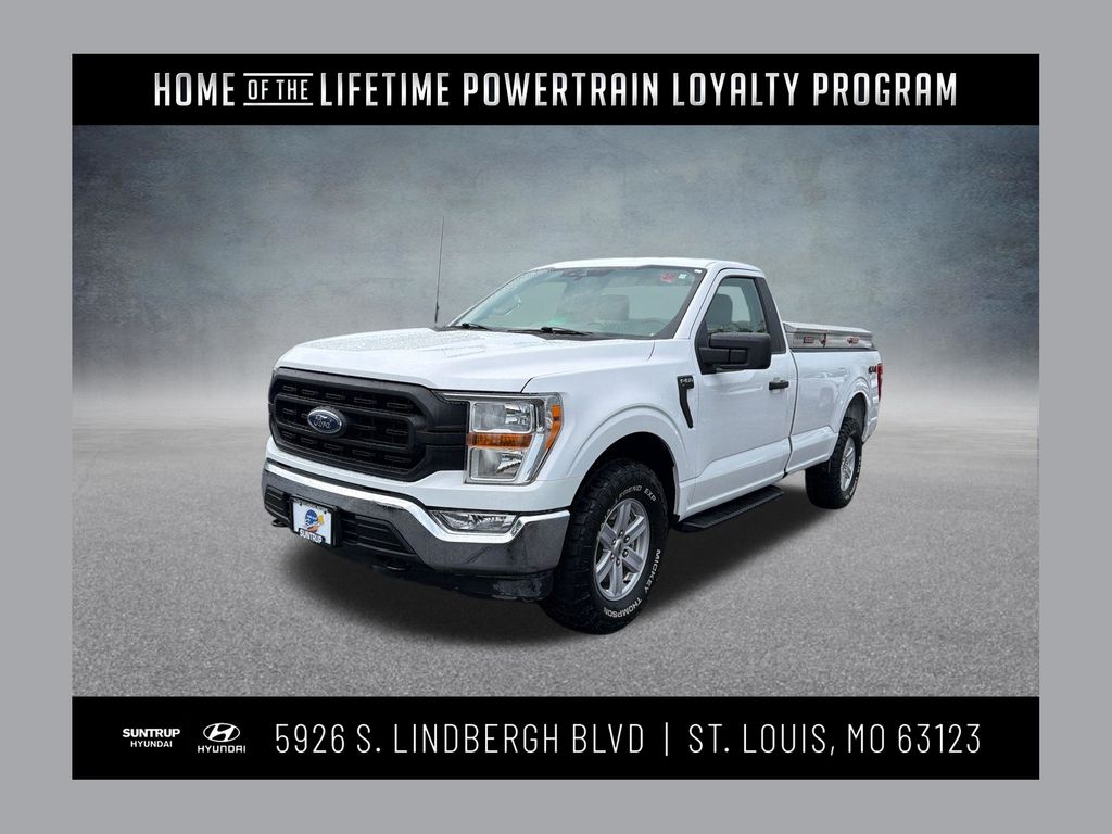 Oxford White 2021 Ford F-150 Pickup Truck Four-Wheel Drive Automatic