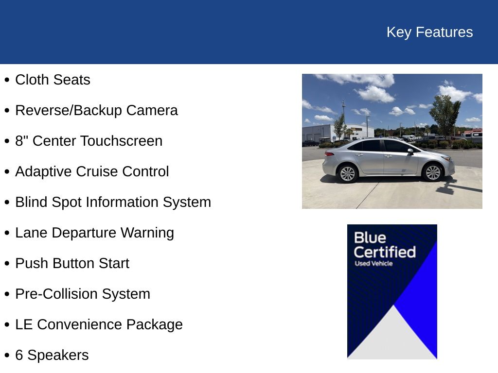 2024 Toyota Corolla Hybrid LE