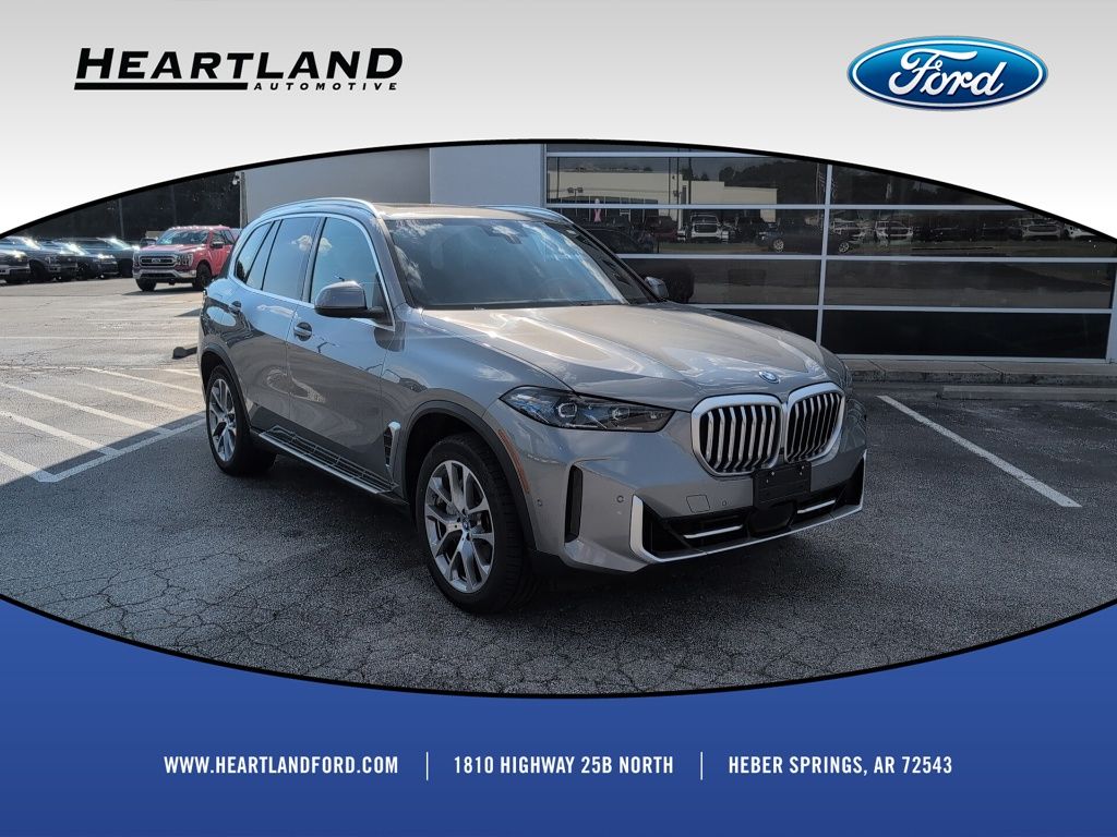 Gray Metallic 2025 BMW X5 SUV / Crossover All-Wheel Drive 8-Speed Automatic