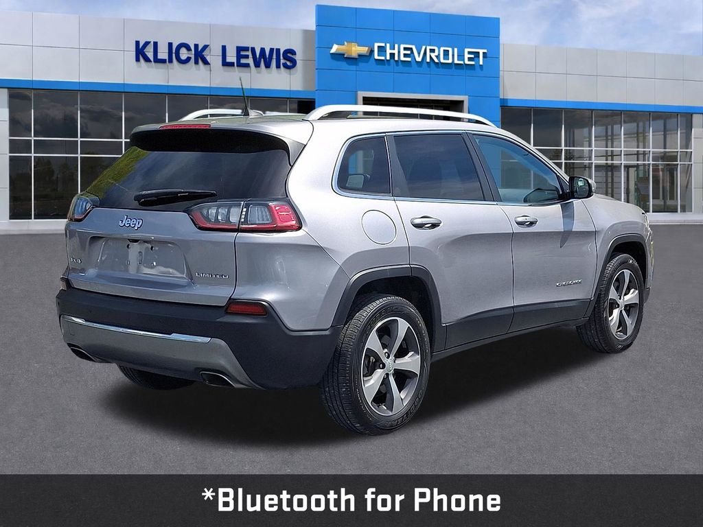 2019 Jeep Cherokee Limited Silver at Honda North