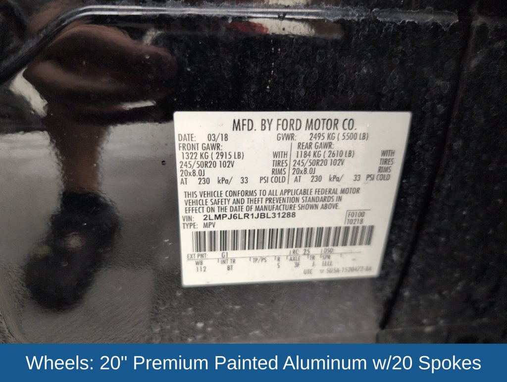 Used 2018 Black Lincoln Reserve image 42