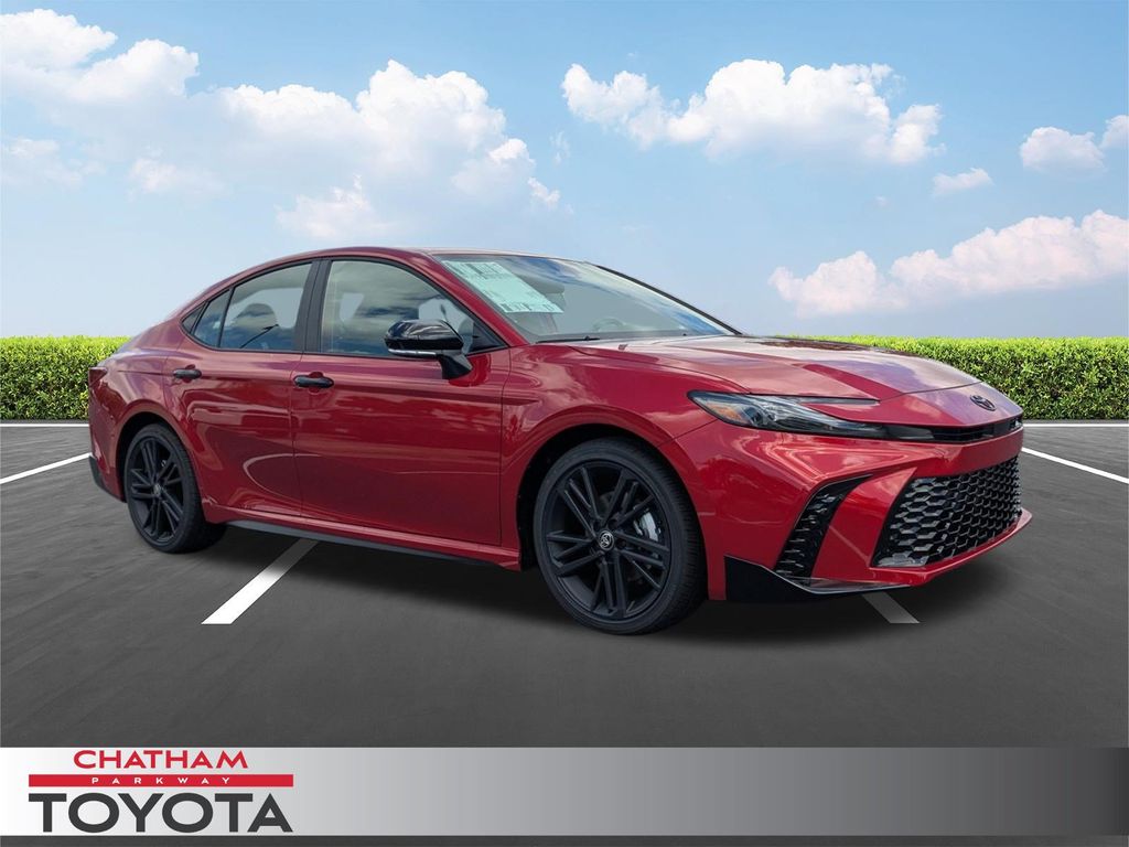 Supersonic Red 2026 Toyota Camry Sedan Front-Wheel Drive Continuously Variable Transmission