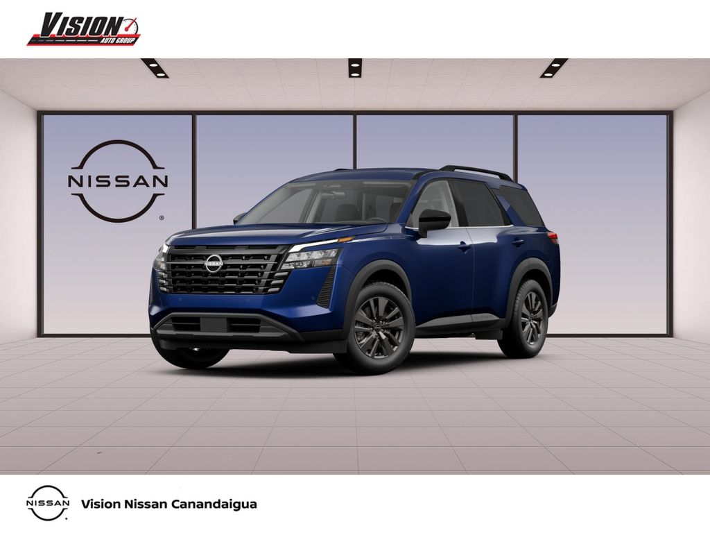 Deep Ocean Blue Pearl 2026 Nissan Pathfinder SUV / Crossover All-Wheel Drive 9-Speed Automatic