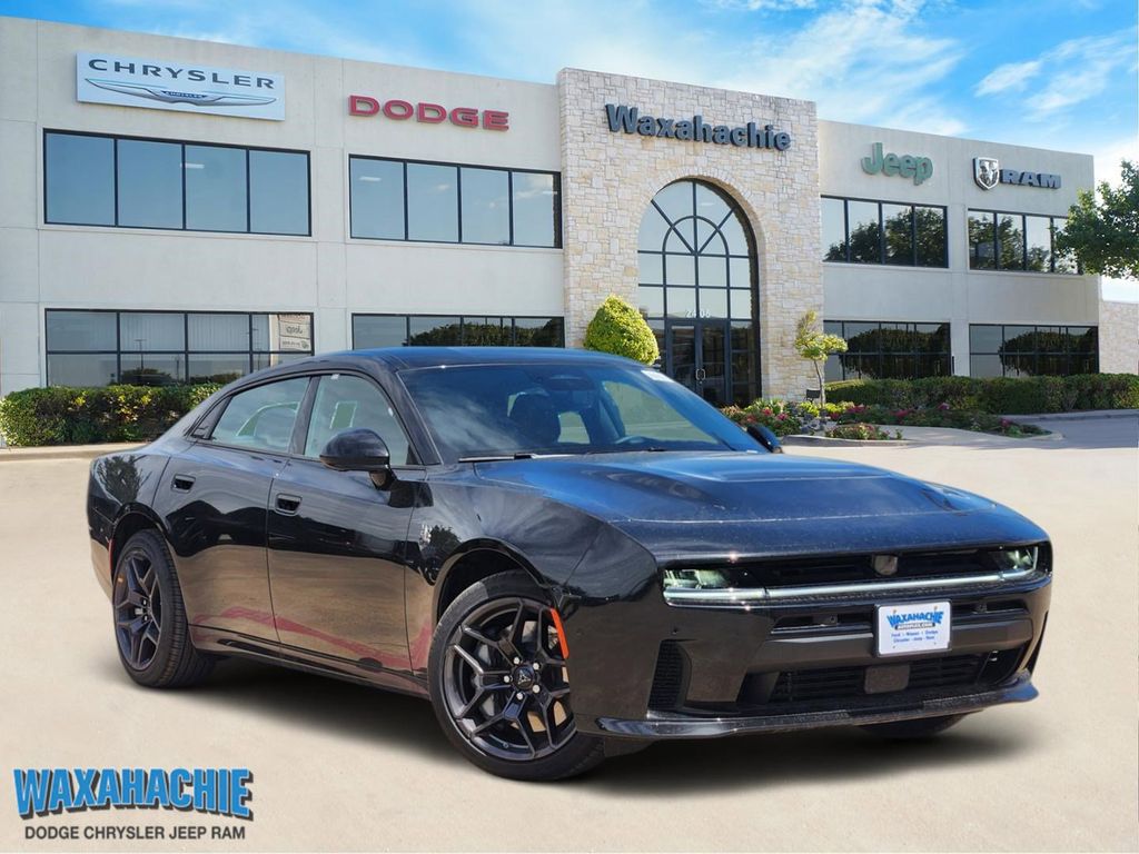 Diamond Black Crystal Pearlcoat 2026 Dodge Charger Scat Pack Sedan AWD Sedan All-Wheel Drive 8-Speed Automatic