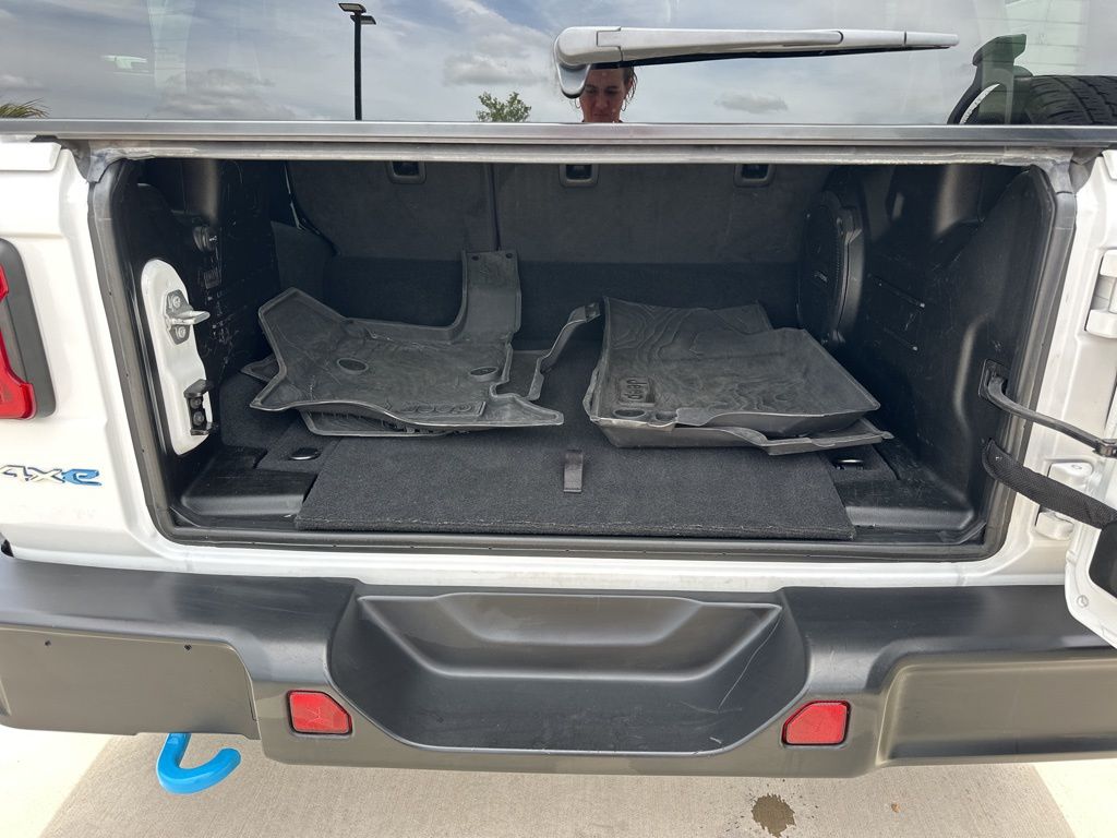 2022 Bright White Clearcoat Jeep Wrangler 4xe 4X4 SUV
