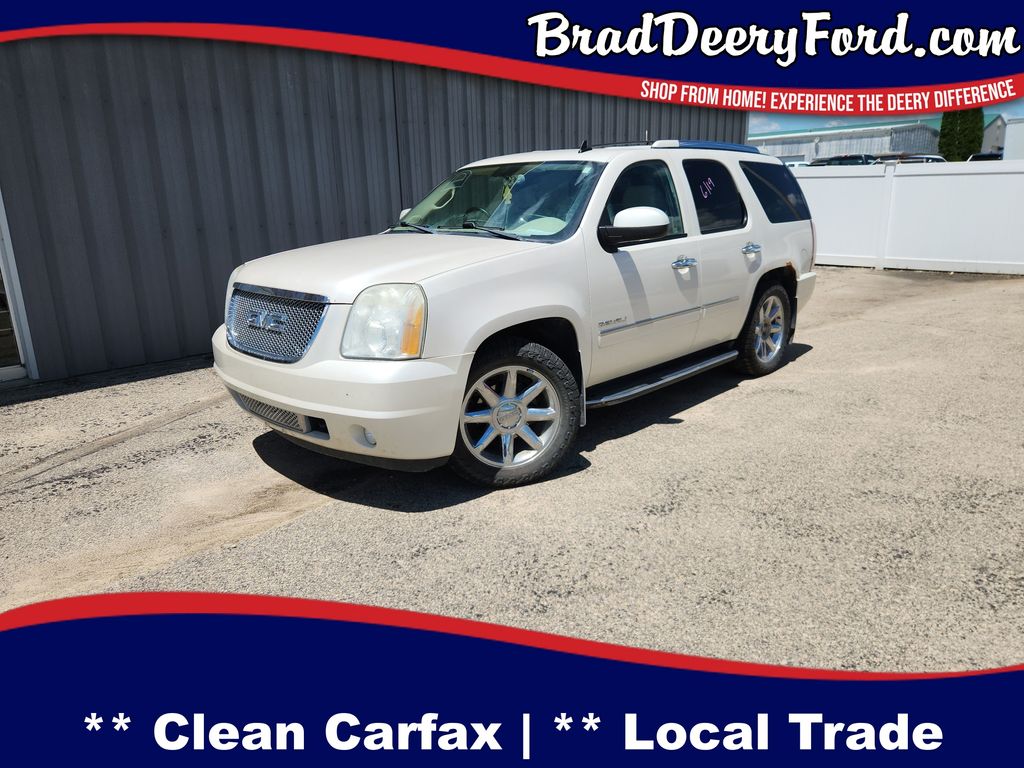 White Diamond Clearcoat 2010 GMC Yukon SUV / Crossover All-Wheel Drive 6-Speed Automatic Overdrive