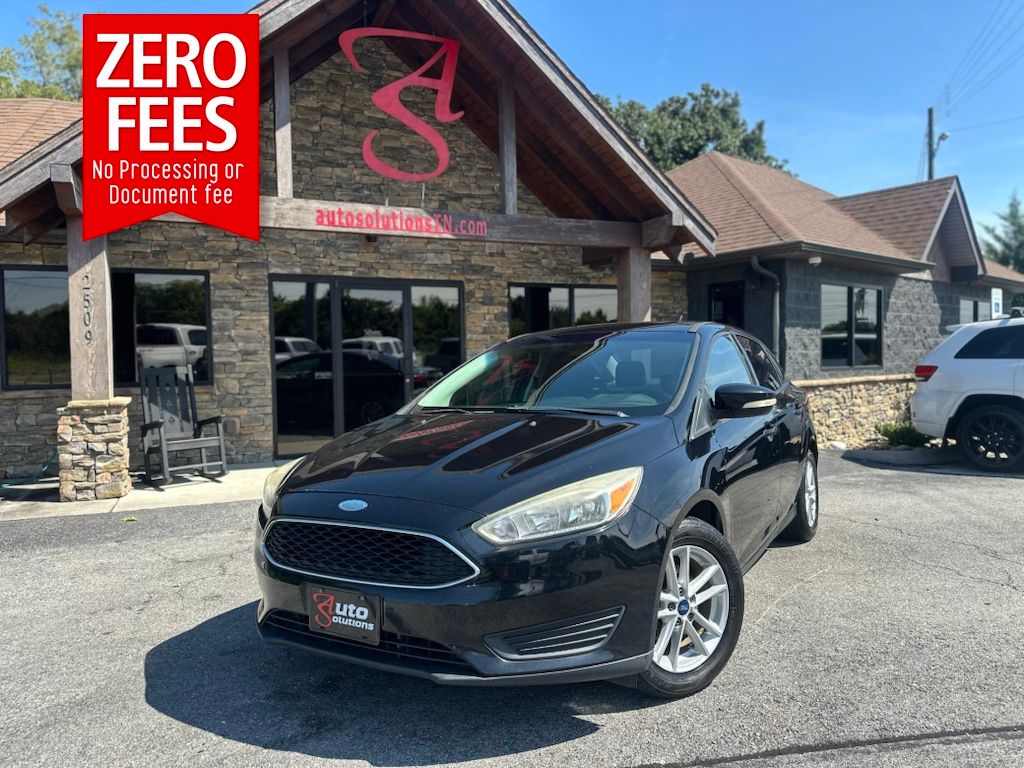 Shadow Black 2017 Ford Focus Sedan Front-Wheel Drive 6-Speed Automatic