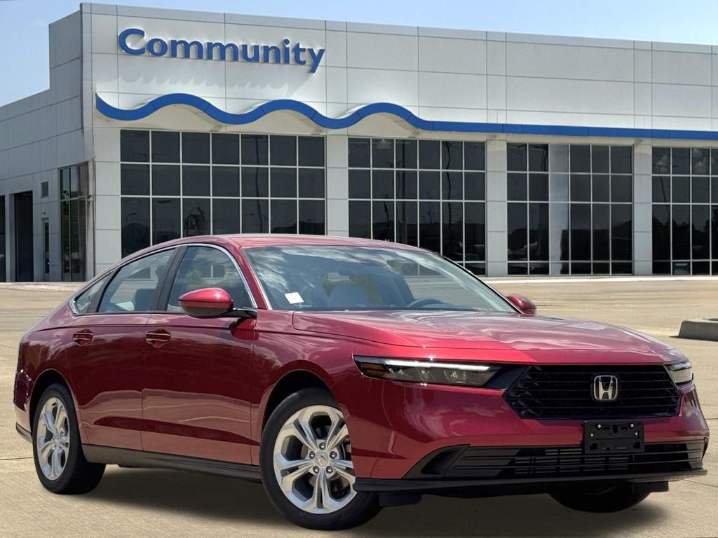 2026 Honda Accord LX Red at Community Honda