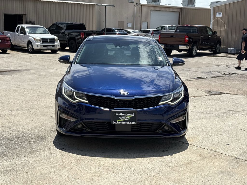 2019 Kia Optima EX Blue at Durrett Motor Company