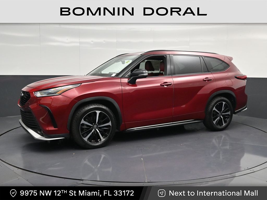 Pearl 2021 Toyota Highlander SUV / Crossover Front-Wheel Drive 8-Speed Automatic