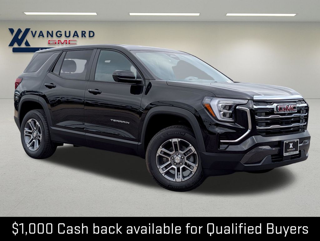 Black (Ebony Twilight Metallic) 2026 GMC Terrain SUV / Crossover Front-Wheel Drive Continuously Variable Transmission