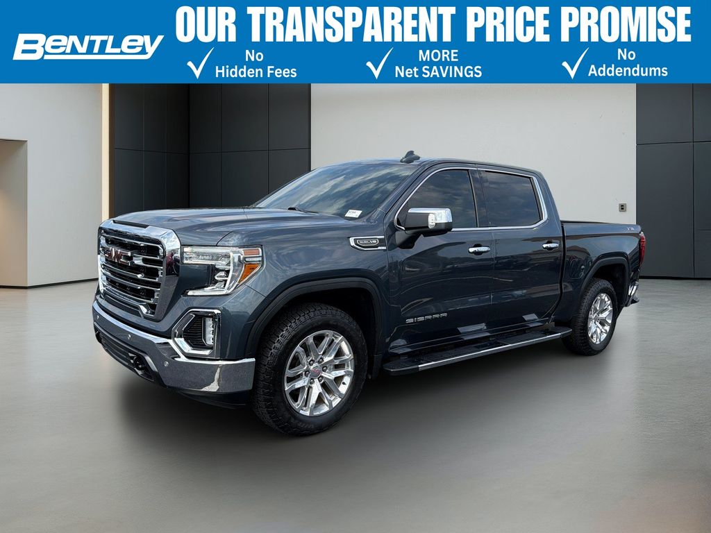 Gray (Dark Sky Metallic) 2021 GMC Sierra 1500 Pickup Truck Four-Wheel Drive Automatic