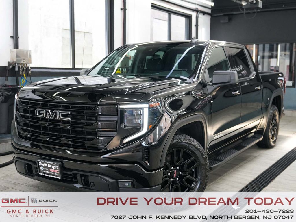Onyx Black 2023 GMC Sierra 1500 Pickup Truck Four-Wheel Drive Automatic