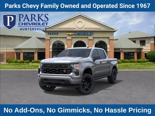 Sterling Gray Metallic 2026 Chevrolet Silverado 1500 Pickup Truck Four-Wheel Drive 8-Speed Automatic