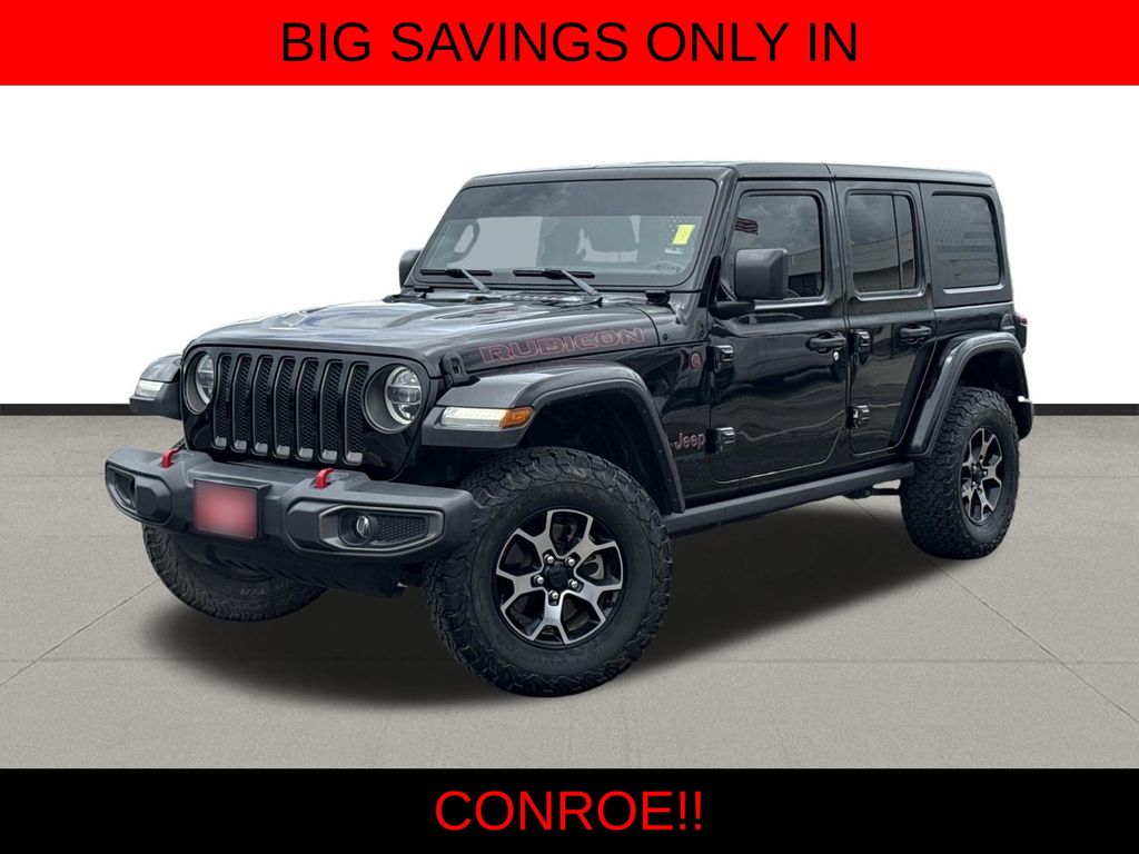 2018 Jeep Wrangler Unlimited Rubicon Black at DeMontrond Automotive Group