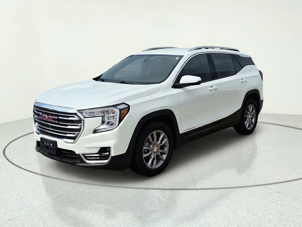 2023 GMC Terrain SLT White at Parkway Family Mazda