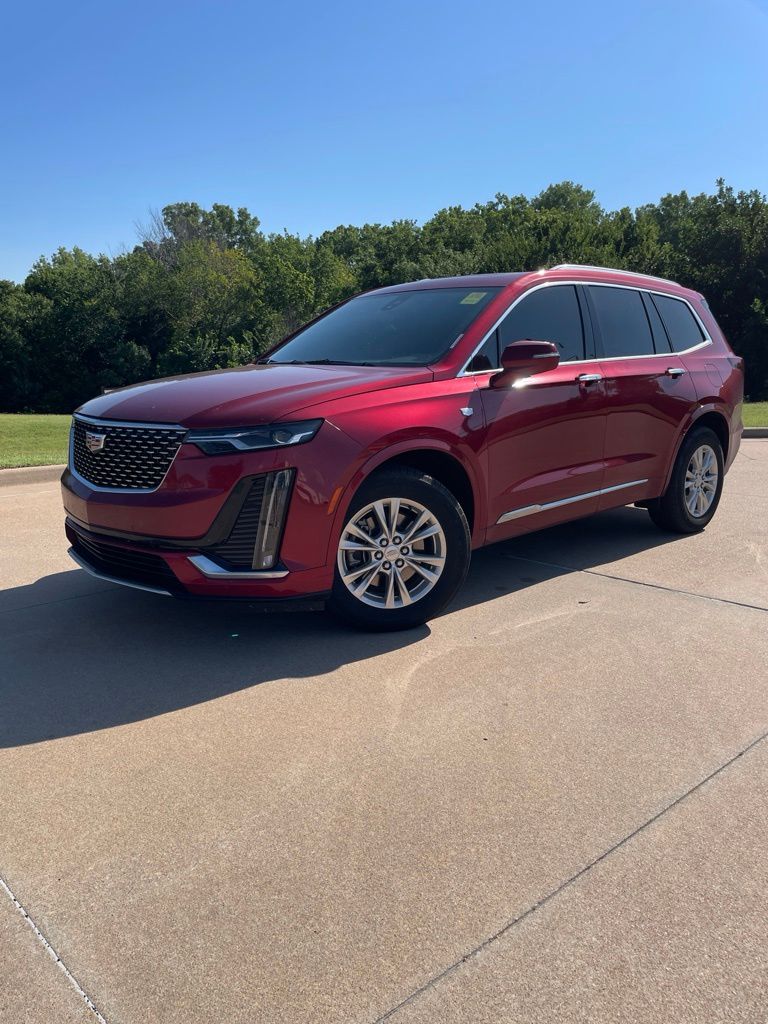 Radiant Red Tintcoat 2025 Cadillac XT6 SUV / Crossover Front-Wheel Drive 9-Speed Automatic