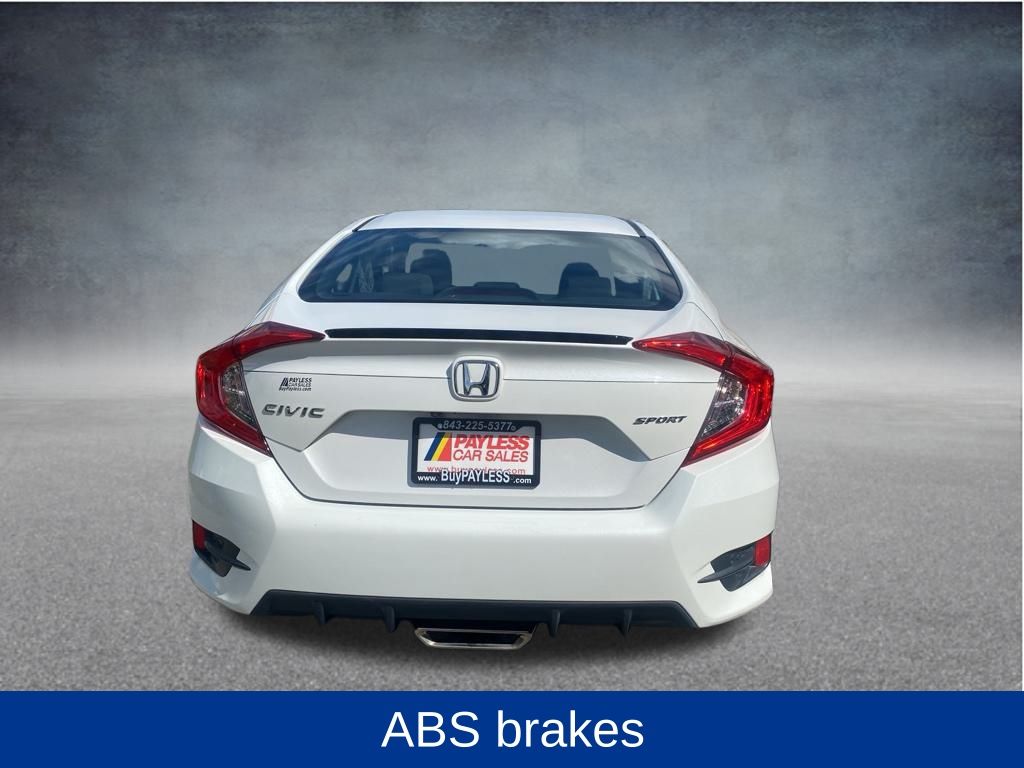 2019 Honda Civic Sport White at Superior Kia